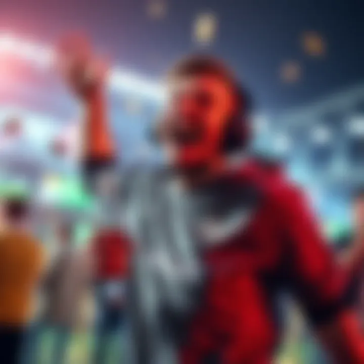 A happy player showing excitement after winning money at Pulsz without an account.