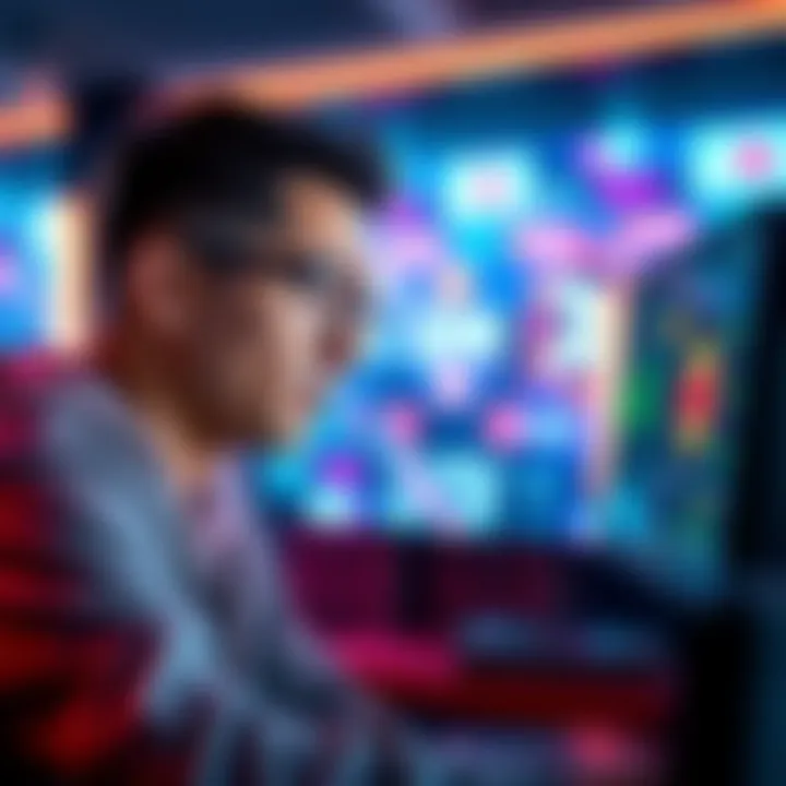 A person looking at a computer screen with a worried expression about missing bonuses and free spins after making a deposit.