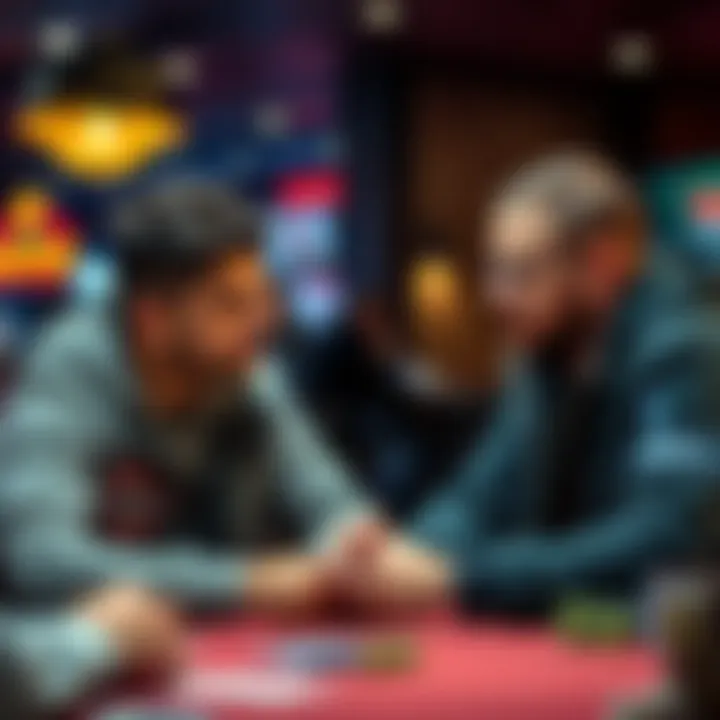 A player on ClubWPTGold talking with a friend about strategies to quickly cash out an 8,000 dollar bankroll.