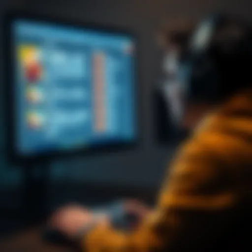 A gamer looks at their computer screen with various game codes displayed, while asking a community for help in finding bonus codes.