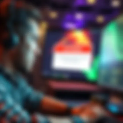 A concerned player looking at a computer screen showing a 'suspended account' message on GG Poker