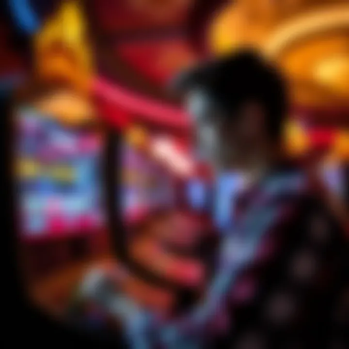 Player at Casino A disappointed player looking at a casino screen displaying a multiplier message, showing confusion and frustration.