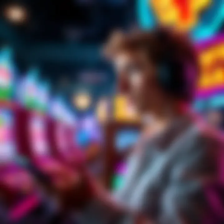 A player appears confused, staring at their device showing game changes from cash rewards to free play options.