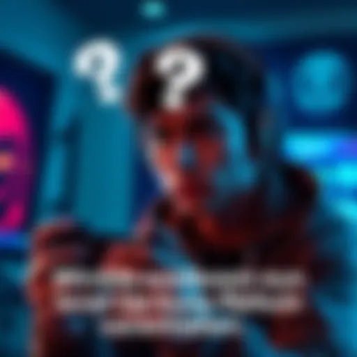 A gamer looking thoughtful while holding a gaming controller, with a question mark above their head, symbolizing uncertainty about level-up bonuses