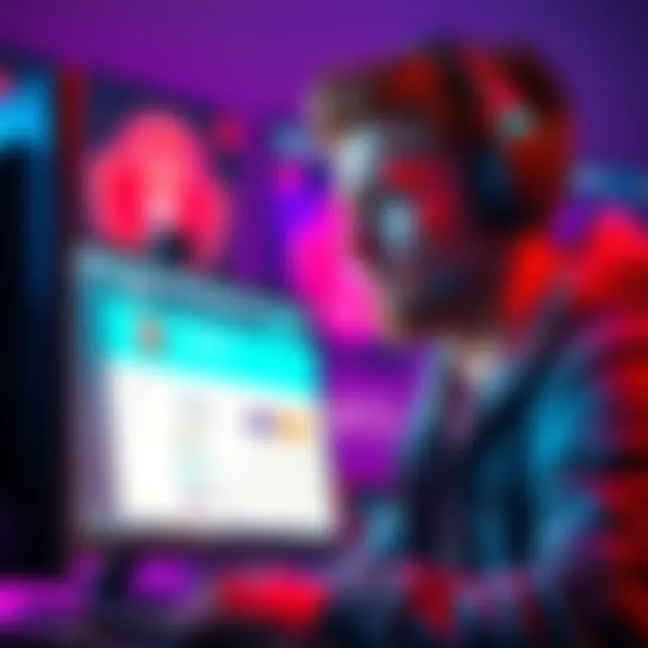 Player frustrated about refund issues A player looking upset while checking refund status on a computer screen