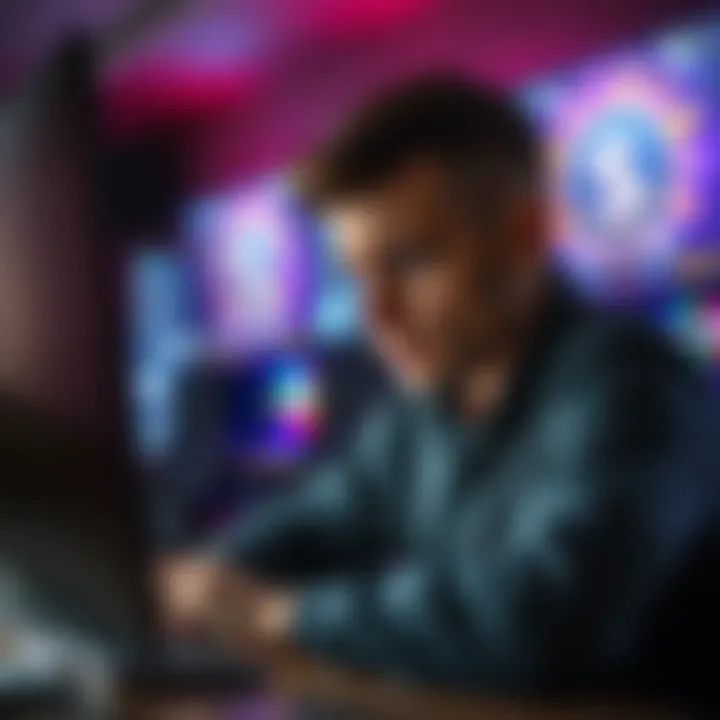 A frustrated person looking at their computer screen, expressing disappointment after being locked out of their Spinfinite Casino account due to account issues.