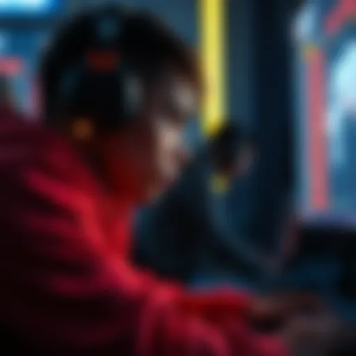 A player focused on a gaming leaderboard, showing concern about fairness and safety in gaming competitions.