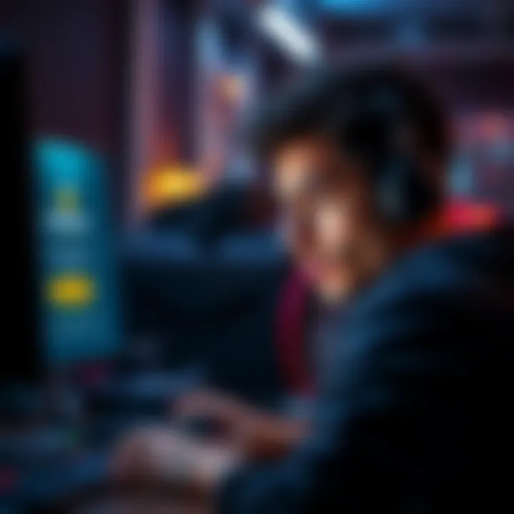 A concerned player looking at a computer screen displaying a locked account message after winning $150,000.