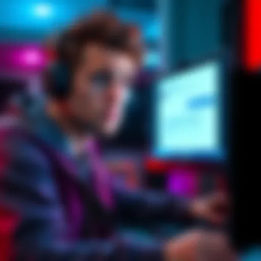 Player Losing VIP Status A player looking confused and disappointed while staring at a computer screen. The screen shows a notification of losing VIP status, with a support chat window open.