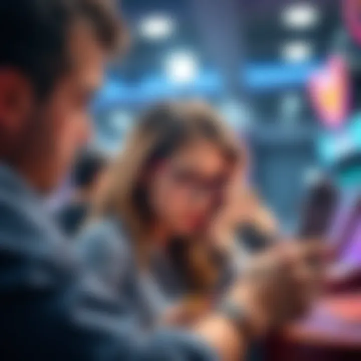 A frustrated player looks at their phone, worried about the delay in receiving their jackpot winnings.