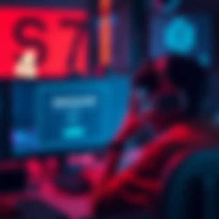 A frustrated player sitting at a computer, looking at a registration error screen for GGMasters 150.