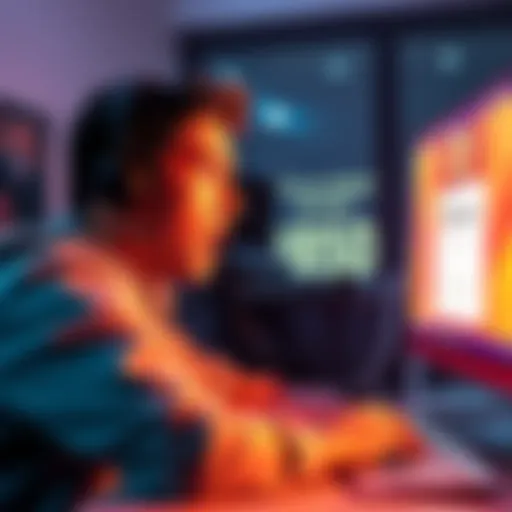 A shocked player looking at a computer screen displaying a notification of an $850 bonus from customer support