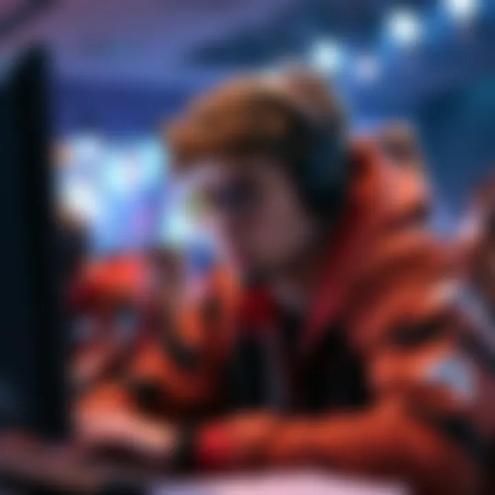 A competitive gamer focuses on achieving high monthly rankings in a gaming competition.