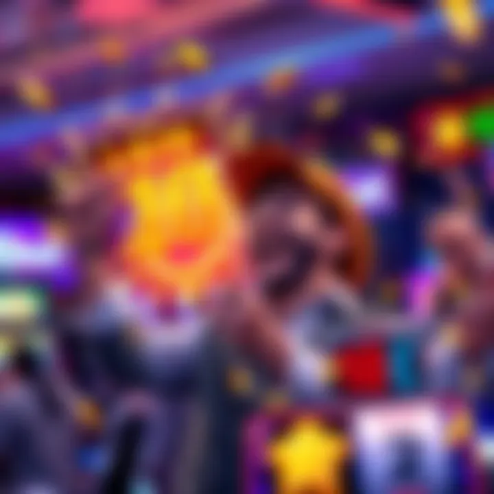 A player celebrating a big win after hitting the bonus round with a small bet