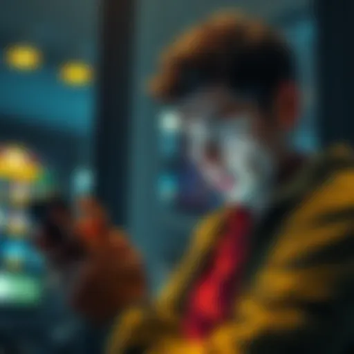 A person looks frustrated while checking their PrizePicks account on a smartphone, showing a notification about limitations and exclusions from promotions.