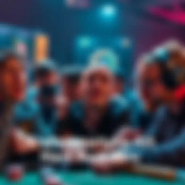 A group of players showing disappointment while discussing their experiences with Hard Rock Bets