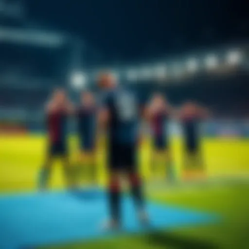 Athletes engage in rituals to boost focus and performance before a match