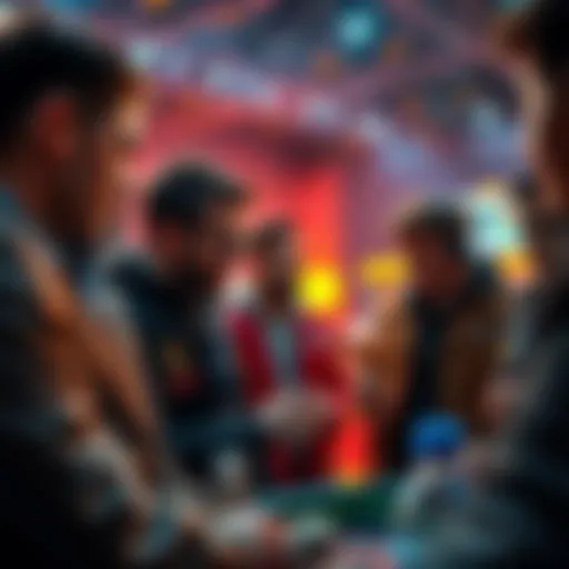 Group of players talking about bonus bets after an outage