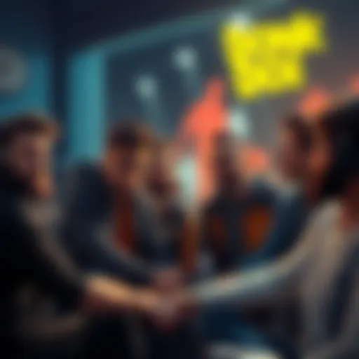 A group of players sitting together, sharing opinions about the game Bonk Boi, with expressions of frustration and debate on their faces.