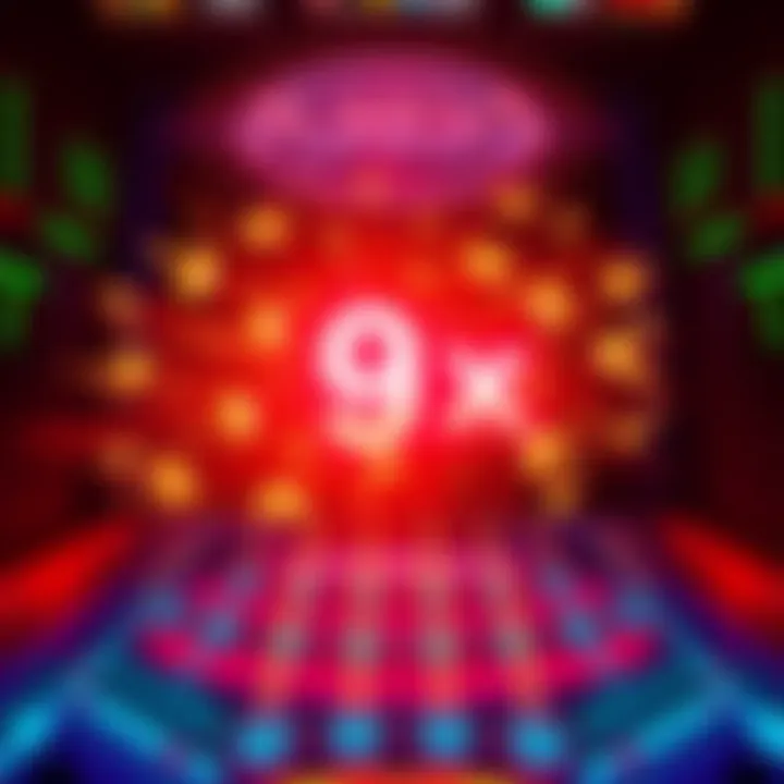 Plinko Game Glitch Scene A screenshot of the Plinko 10000x Multiball game showing a glitch at the 9x field