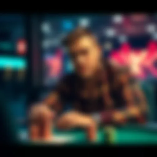 A poker player in Adelaide contemplating his choices between playing for fun and pursuing a serious career in poker
