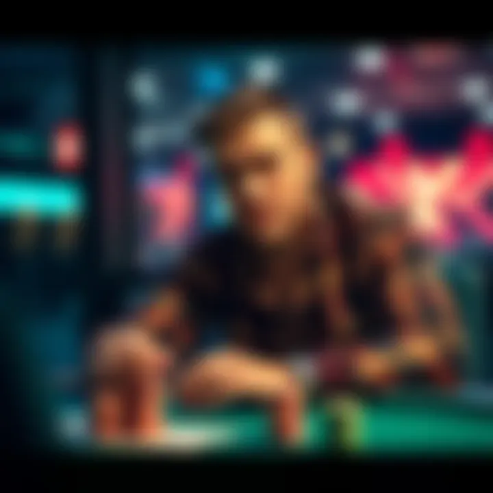 A poker player in Adelaide contemplating his choices between playing for fun and pursuing a serious career in poker