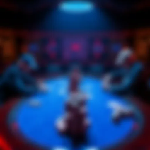 Two poker tables showing players engaged in different strategies at 10nl and 25nl limits.