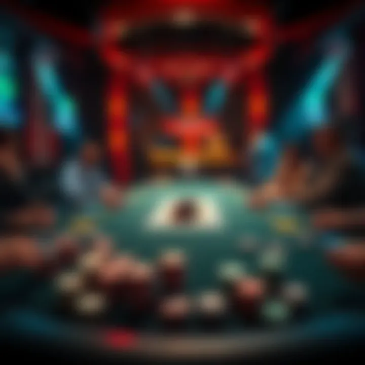 A poker table showing players easily selecting cash games after new filter updates