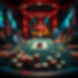 Poker table with cash game filters A poker table showing players easily selecting cash games after new filter updates