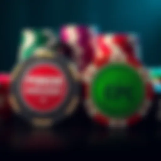 Side-by-side view of Poker Merchant chips and CPC chips, highlighting their differences in design and quality.