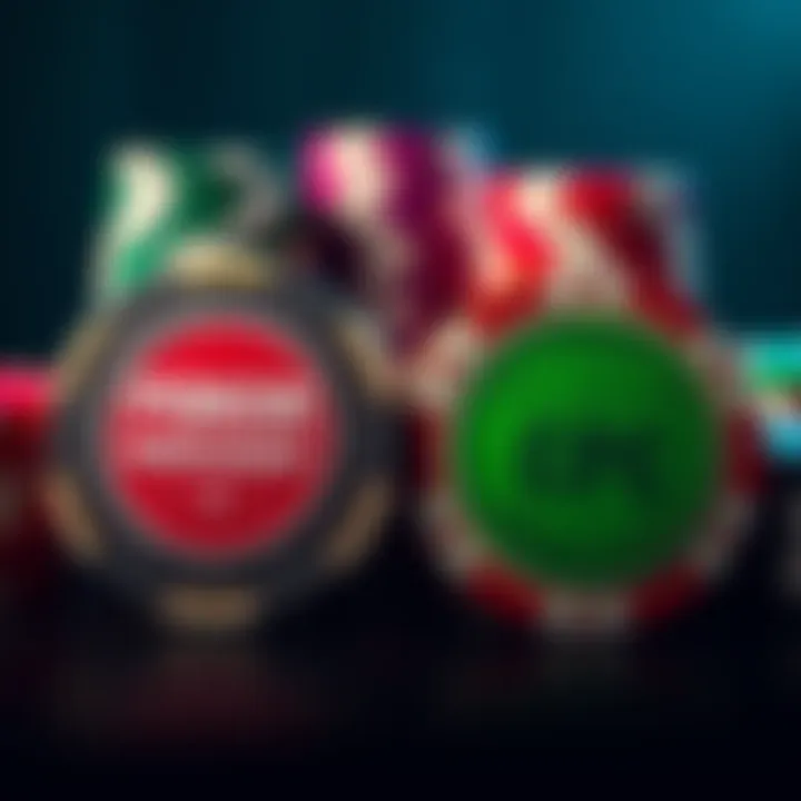 Side-by-side view of Poker Merchant chips and CPC chips, highlighting their differences in design and quality.