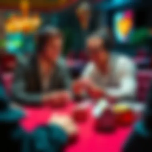 Two friends playing poker with a $24 pot, one thinks he won with a queen kicker.