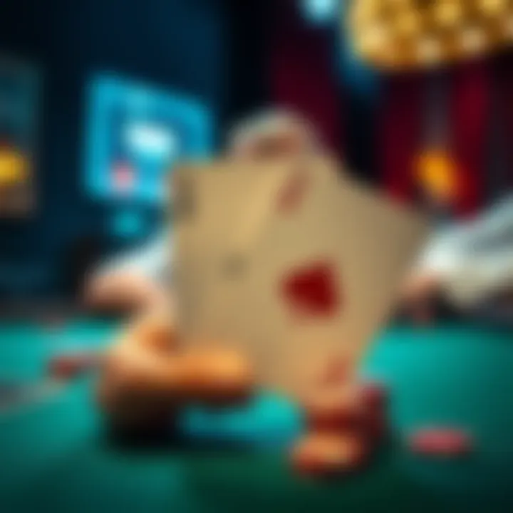A poker table showing a player holding two aces, contemplating whether to call or raise after a 3-bet.