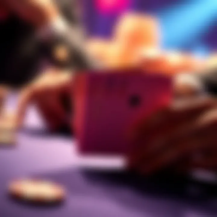 A hand of cards showing three Jacks on the table as the player contemplates their next move in a tense poker game