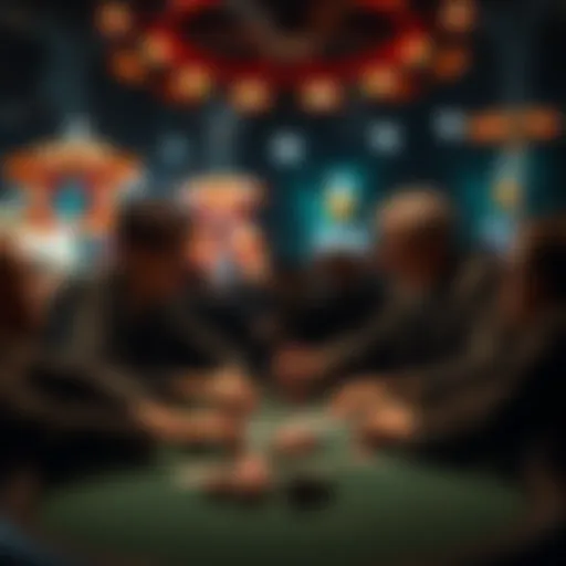 Players engaged in a high-stakes poker match, showcasing tension and excitement at the World Series of Nits 2025.