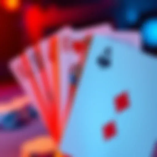 A winning poker hand showing a Royal Flush with Ace, King, Queen, Jack, and Ten of the same suit.