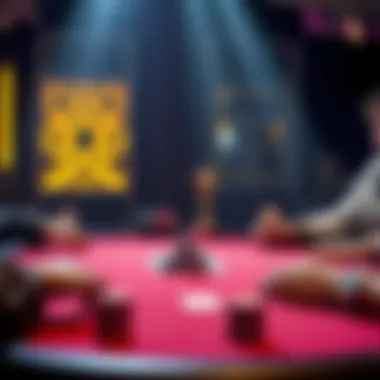 A player in the small blind position at a poker table raises their bet against an opening move.