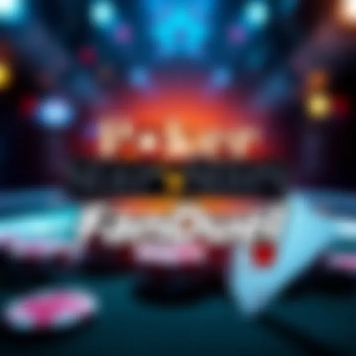 Graphic showing Poker Stars logo transitioning to FanDuel logo with poker chips and cards