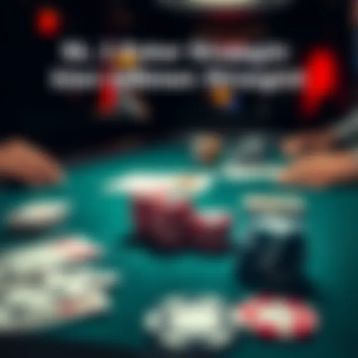 A poker table showing a player's hand with a straight and a stack of chips, depicting a decision-making moment in a game of NL2 poker.