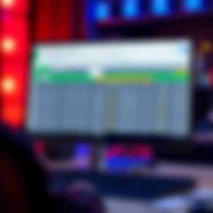 A computer screen displaying a Google Sheets document with poker session data including location, game type, and bankroll management.