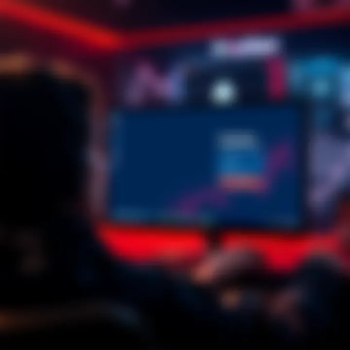 A frustrated player looking at a computer screen displaying PokerStars login error, symbolizing account problems in the Netherlands.