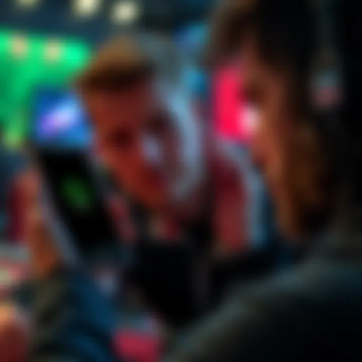 Pokerstars Account Suspension A frustrated player looking at a locked Pokerstars account on their iPhone, showing a support contact message on the screen.
