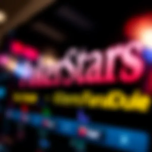PokerStars logo on FanDuel screen A close-up of the PokerStars logo displayed on a FanDuel platform, highlighting the lack of chat features and player interaction.