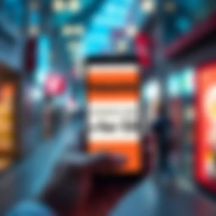 A person holding a smartphone displaying Polymarket invitation codes available for sale