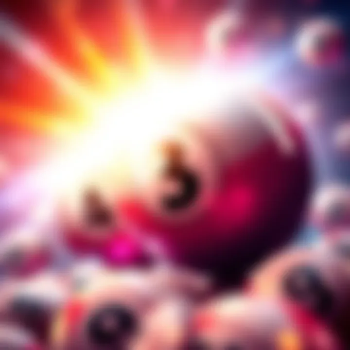 A graphic displaying the Powerball lottery numbers and prizes for Saturday's drawing