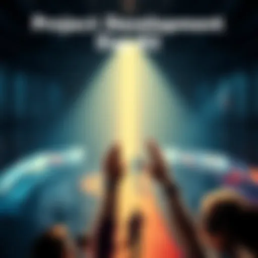 Overview of Project Developments A visual representation of progress in a community project on Day 82, highlighting key events and reactions from people.