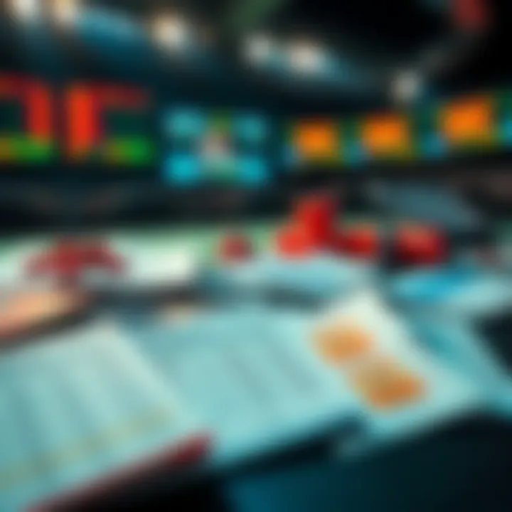 Various betting slips and odds displayed on a table, highlighting different prop bets with low averages.