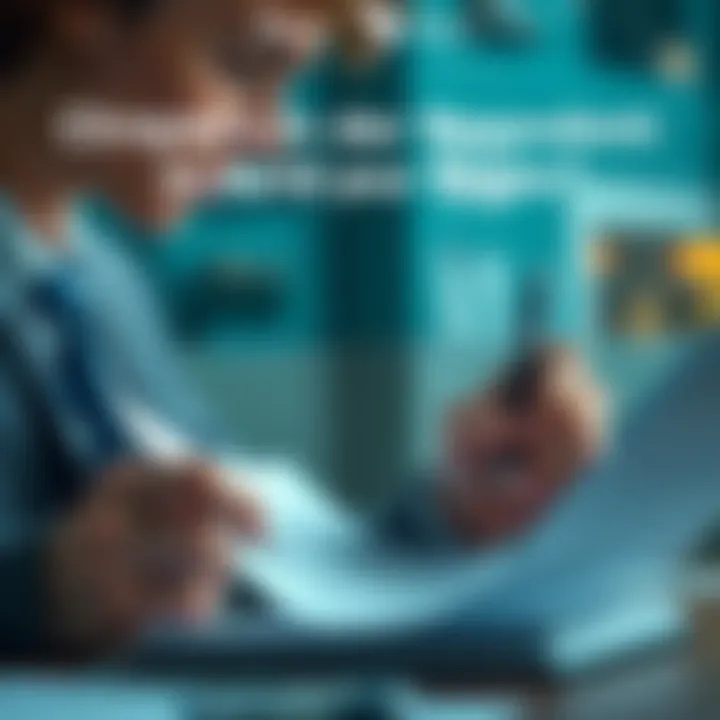 A person reviewing a document with a pen, looking concerned about an approval decision.