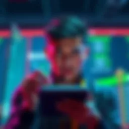 A person checking their online casino account with a concerned expression, focusing on withdrawal options.