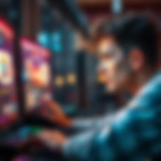 A confused person looking at a computer screen, pondering over missing details about a tournament ticket promotion.